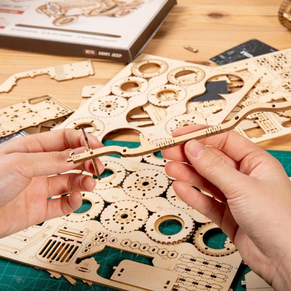 Collection Véhicules Légendaires – Puzzles 3D en Bois