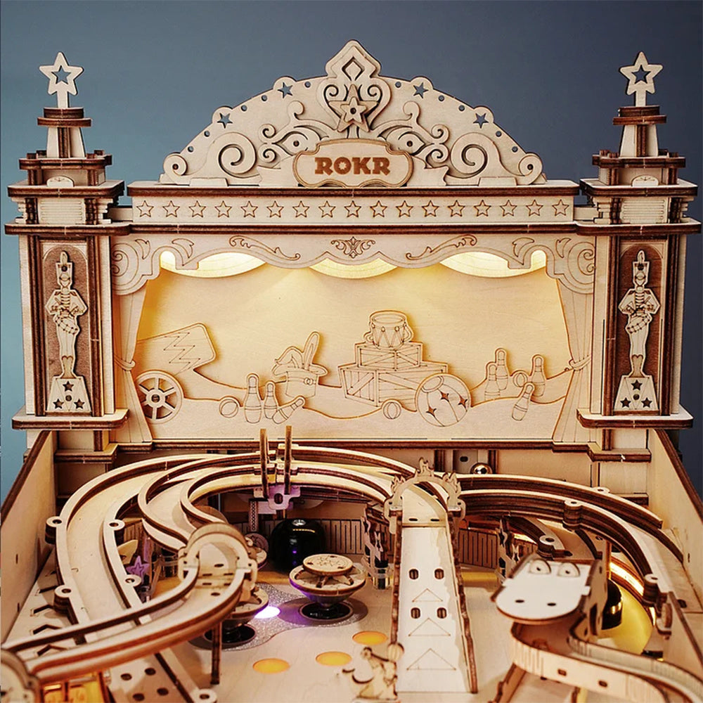 Puzzle 3D Flipper en Bois