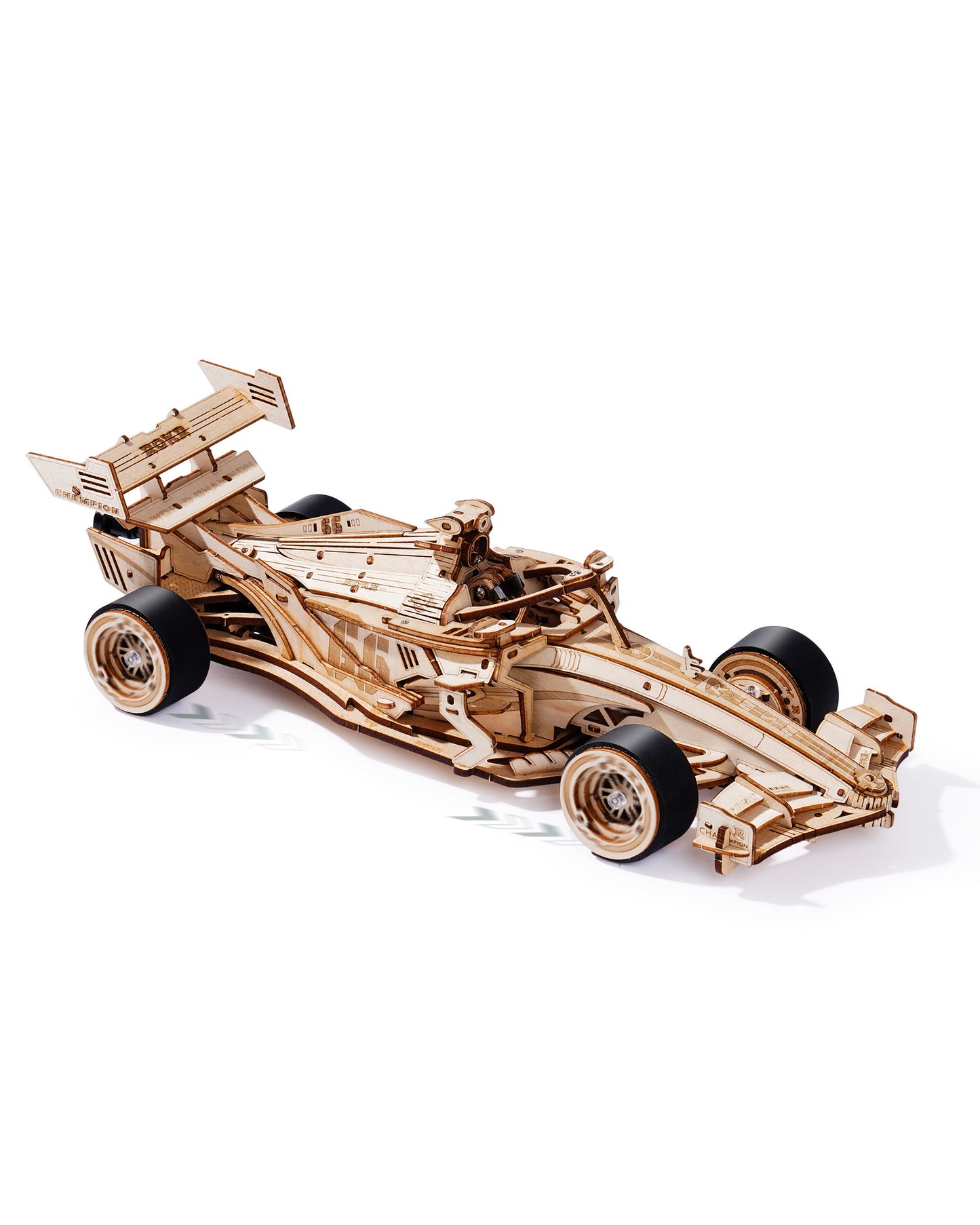 Puzzle 3D Voiture de Course avec Moteur à Crémaillère