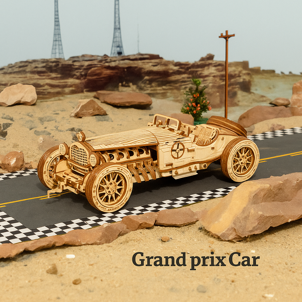 Collection Véhicules Légendaires – Puzzles 3D en Bois