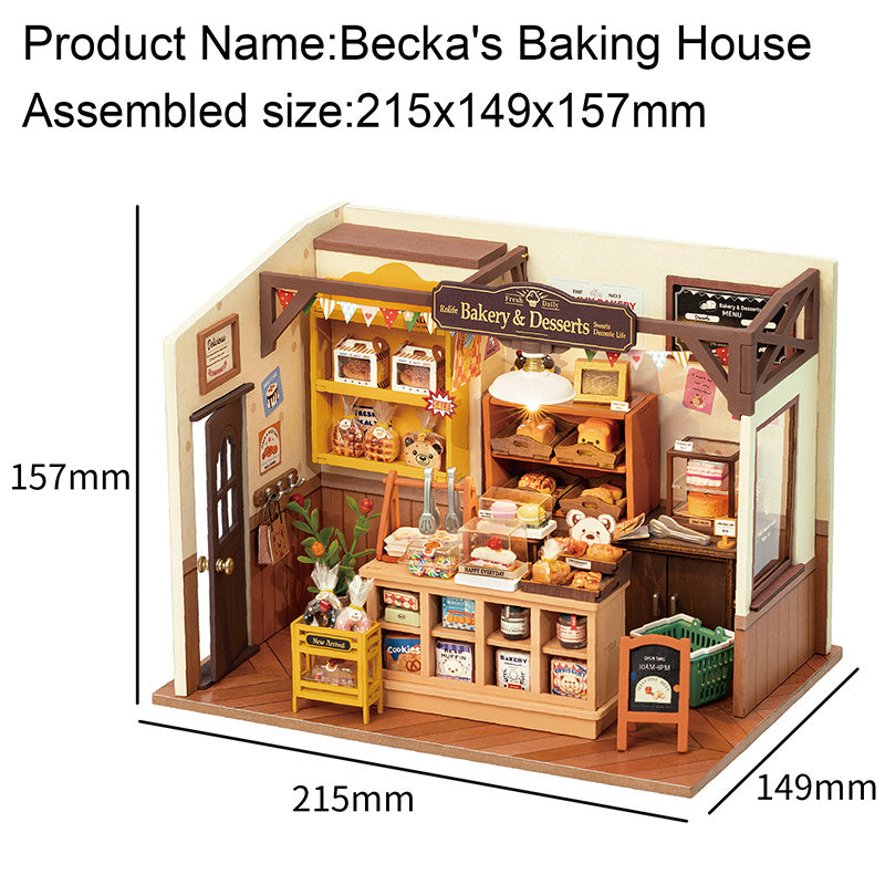 Maison Miniature Boulangerie